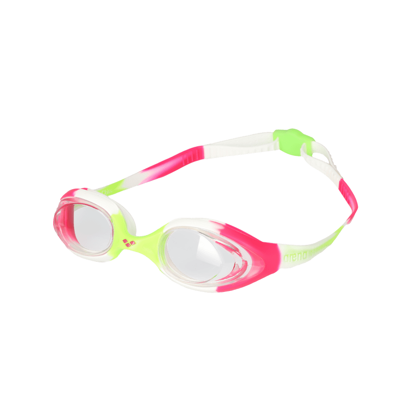 309679-800-800 ARENA GOGGLE SPIDER JR LIME FUCHSIA WHITE - Imagen 1