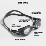 ARENA GOGGLE THE ONE GREY BLACK - Imagen 3