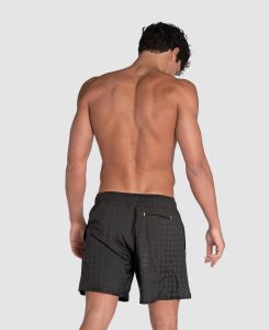 ARENA MAN MEN'S ARENA EVO 50th BEACH BOXER BLACK MULTI - Imagen 4