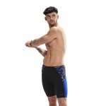 SPEEDO MENS ECO END+SPLICE JAMMER BLACK BLUE - Imagen 4