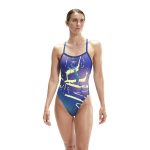 SPEEDO WOMEN'S PLACEMENT DIGITAL TURNBACK - Imagen 7