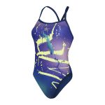SPEEDO WOMEN'S PLACEMENT DIGITAL TURNBACK