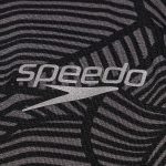 SPEEDO WOMEN'S ALLOVER FIXED CROSSBACK GRAY/BLACK - Imagen 8