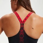 SPEEDO HYDROPRO SWIMSUIT BLACK RED - Imagen 7