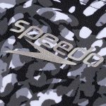 SPEEDO WOMENS ALLOVER DIGITAL RECORDBREAKER GREY/BLACK - Imagen 6