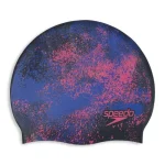 SPEEDO GORRA JUNIOR REVERSIBLE SLOGAN CAP STARBURST TRUE COBALT FLAPE - Imagen 5
