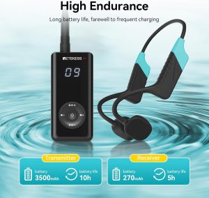 Retekess TT120 - Intercomunicadores para Entrenamiento de Natación - Imagen 4